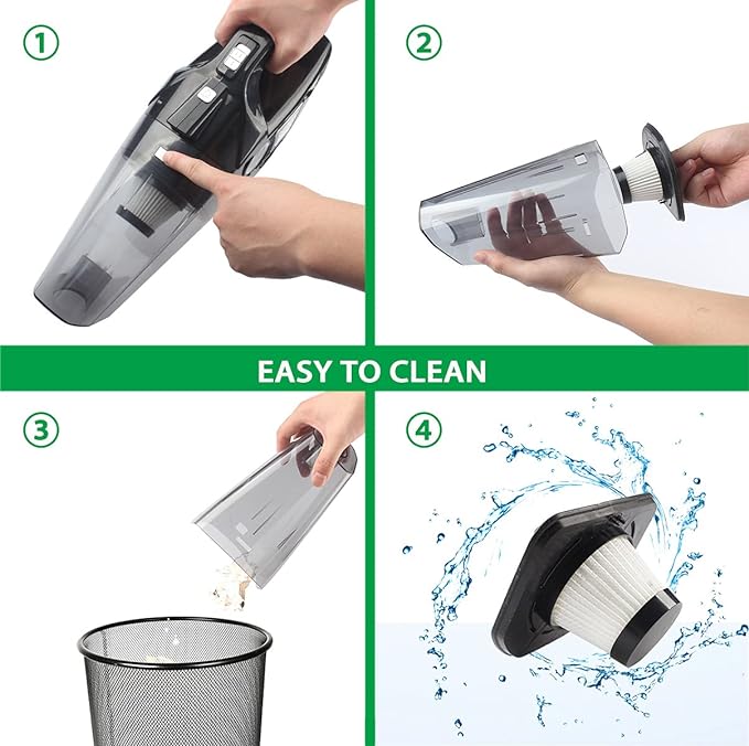 Buy 1 Get 1 Free 4-in-1 Car Tire Inflator Vacuum Cleaner