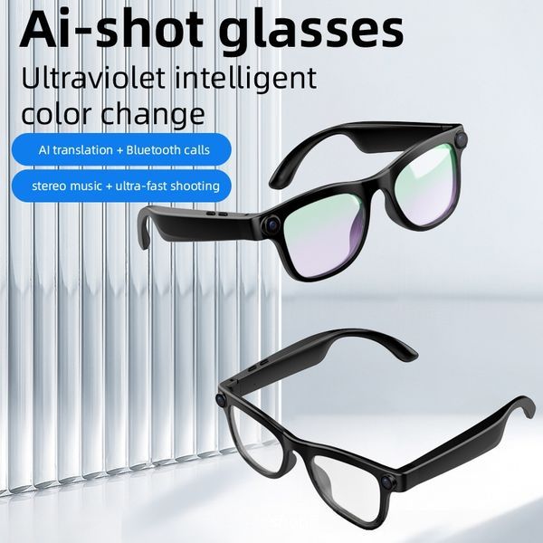 Original Meta Ai Smart Wireless Bluetooth Glasses with (Speaker & Camera )