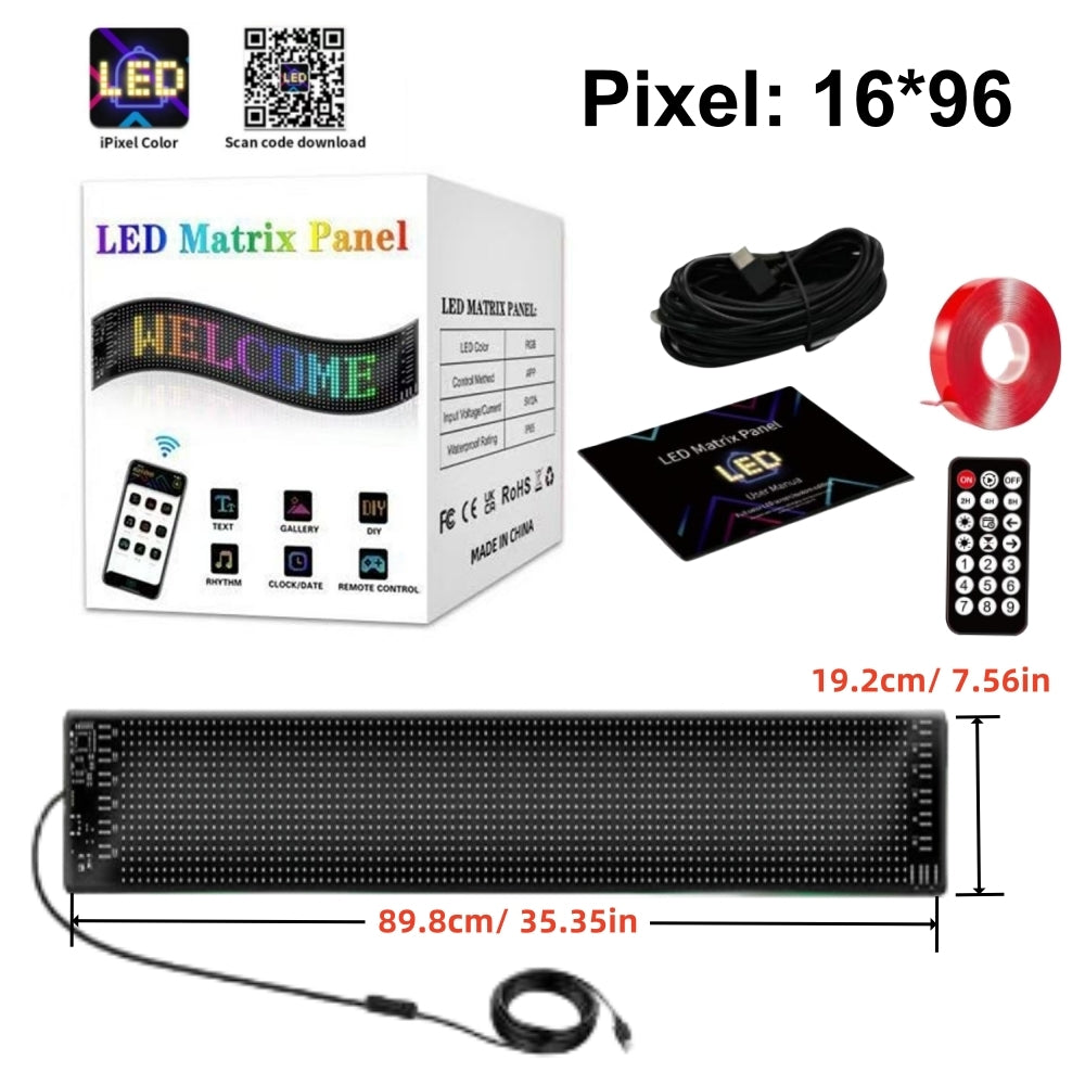 Led Matrix Panel (2pcs)
