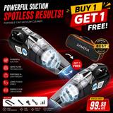 Buy 1 Get 1 Free 4-in-1 Car Tire Inflator Vacuum Cleaner