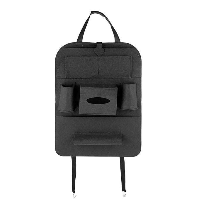 Pack of 2 for 2 Back Seats Car Seat Organizer