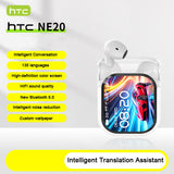 BLUETOOTH HEADPHONE WITH AI TRANSLATOR HTC MODEL - H8