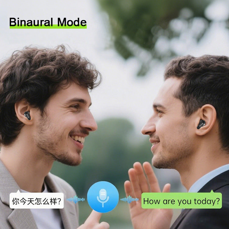 BLUETOOTH HEADPHONE WITH AI TRANSLATOR HTC MODEL - H8