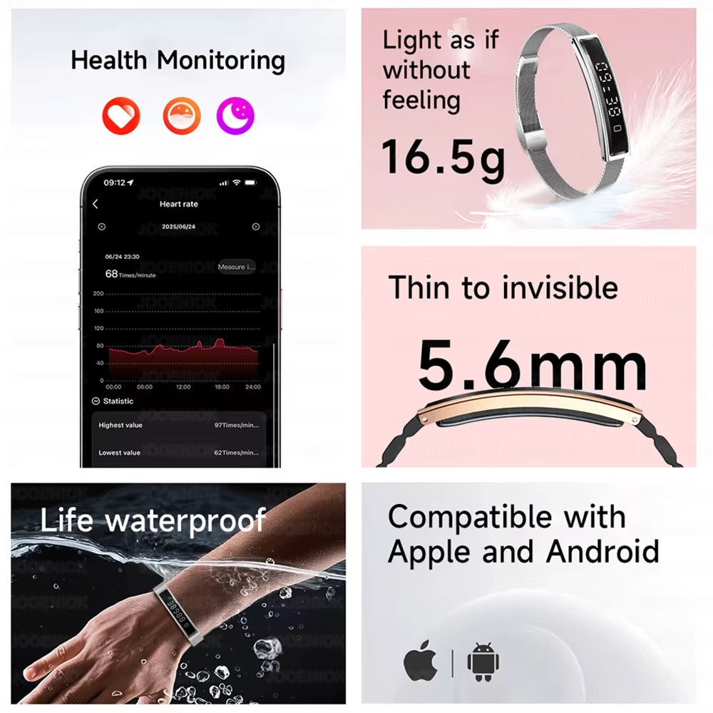 Original 12 Sports Activity Bracelet, Magnetic Strap with for iOS Android
