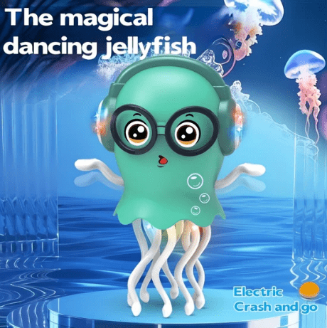 Twist - Jellyfish Musical Bump & Go Toy